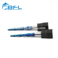 BFL Solid Carbide Helical Milling Cutter Taper Ball Nose Endmill